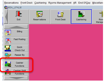 OPERA v5 PMS: How To Complete Foreign Currency Exchange