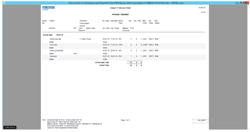 OPERA v5 PMS: How to Email & Export Reports