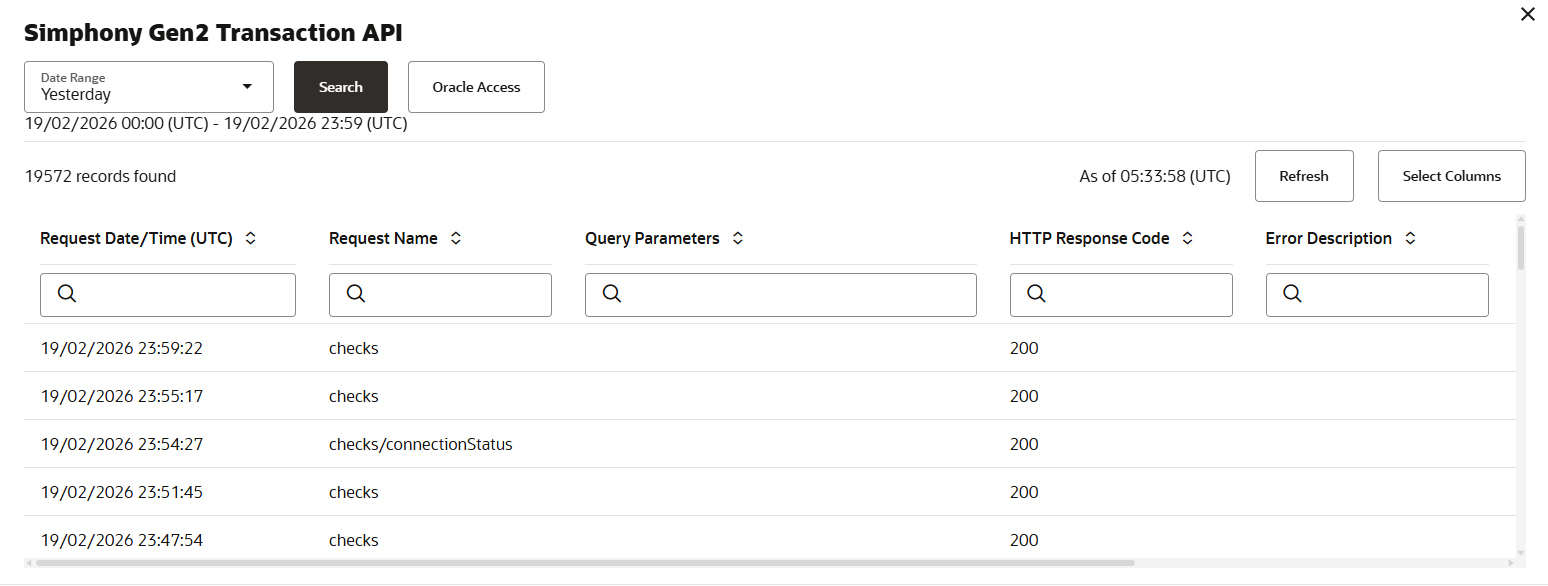 Simphony API Troubleshooting Guide: Simphony API